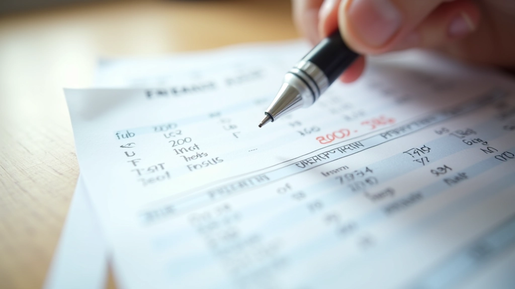 Document fiscal montrant les différents éléments de tarification de l'électricité et du gaz