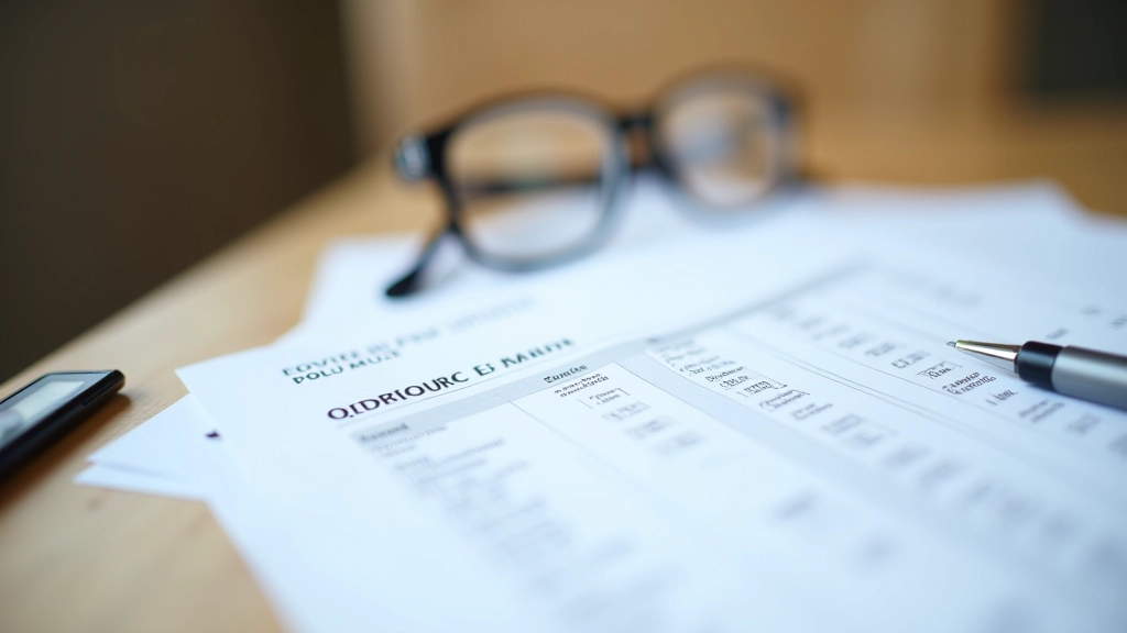 Facture énergétique EDF avec détails de consommation et tarifs affichés