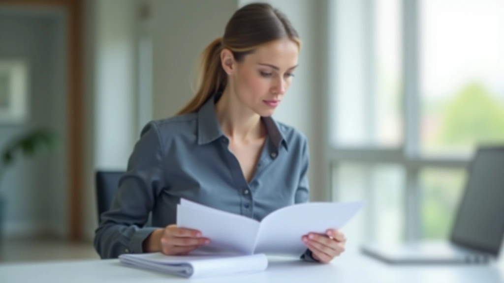 Isabelle Moreau travaillant sur l'analyse des factures énergétiques et comparaison des offres fournisseur